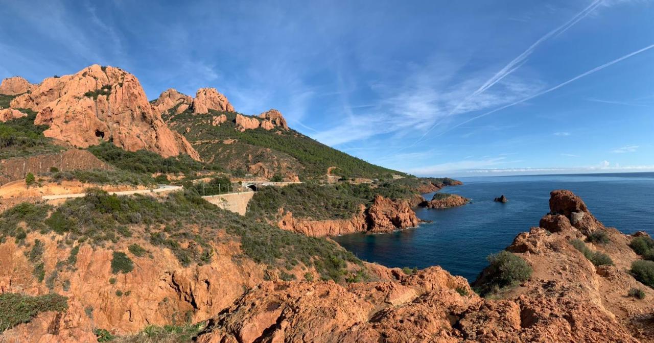 Duplex, Vue Panoramique Sur La Mediterranee, Piscine, Garage Saint-Raphaël Zewnętrze zdjęcie