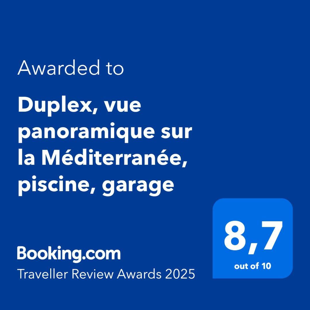Duplex, Vue Panoramique Sur La Mediterranee, Piscine, Garage Saint-Raphaël Zewnętrze zdjęcie